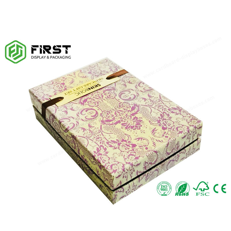 CMYK Printing Personalised Gift Box Luxury Customized Cardboard Gift Box For Skin Care