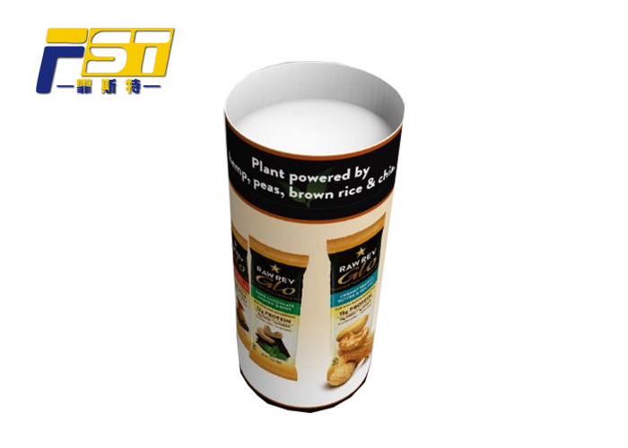 CMYK Durable Cardboard Dump Bins For Retail , Cardboard Display Bins For Store Promotion
