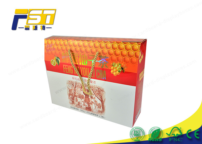Recycled Cardboard Colored Corrugated Boxes Printed Logo For Food Packaging