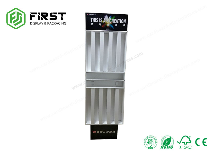 OEM Customized Foldable POP Carton Stand Custom Retail Cardboard Floor Display Stand